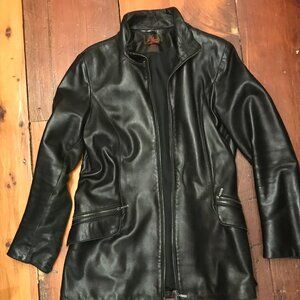 Vintage Y2K 90s Danier Leather Jacket Womens Mens Unisex Small Genuine